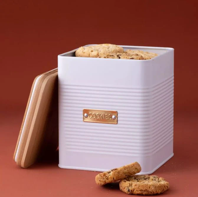 Typhoon Otto Square White Cookie Storage - Image 3