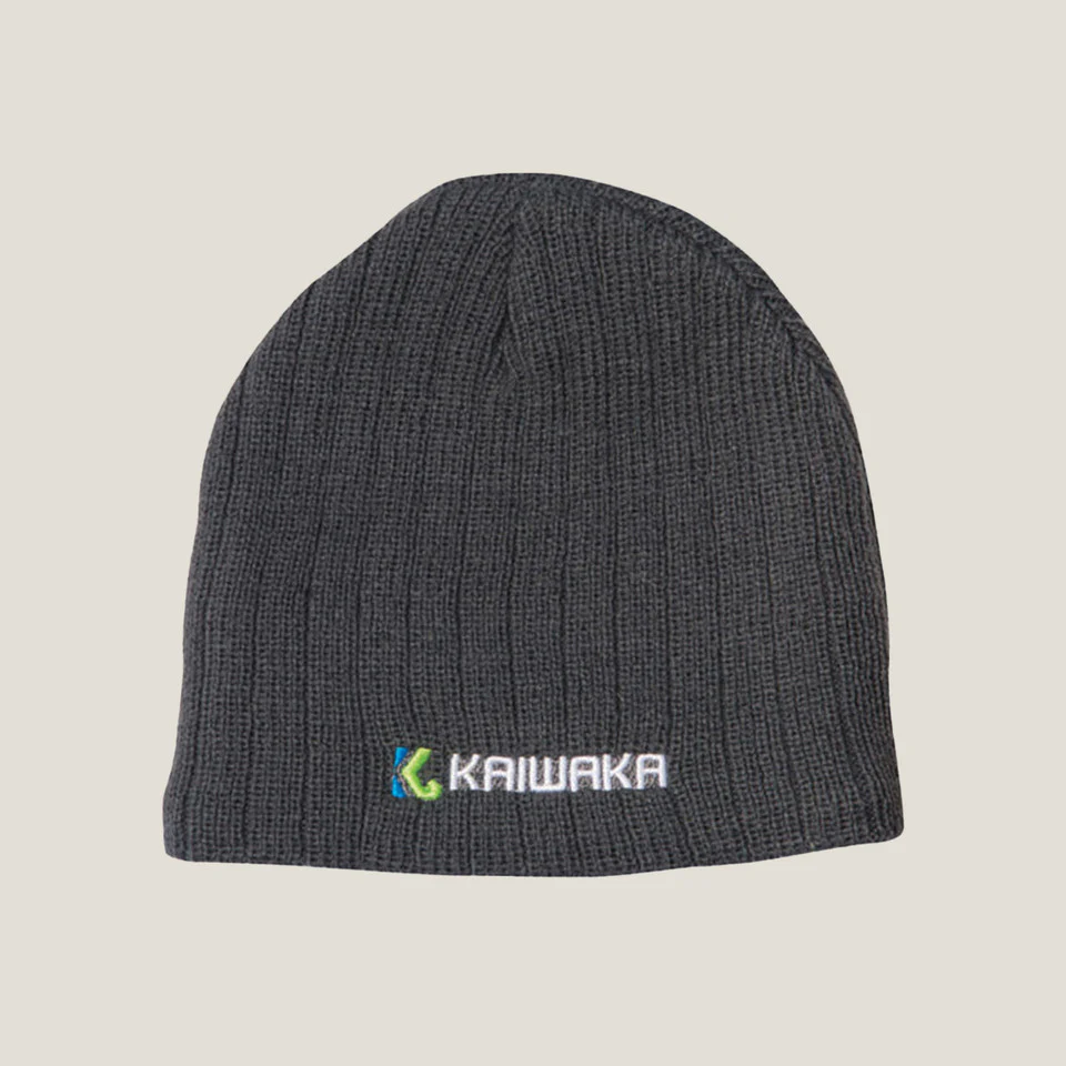 Kaiwaka Unisex Cable Knit Beanie Grey