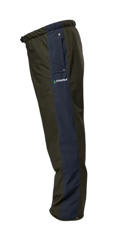 Kaiwaka Stormforce Waterproof Overtrousers - Navy & Green - Image 3