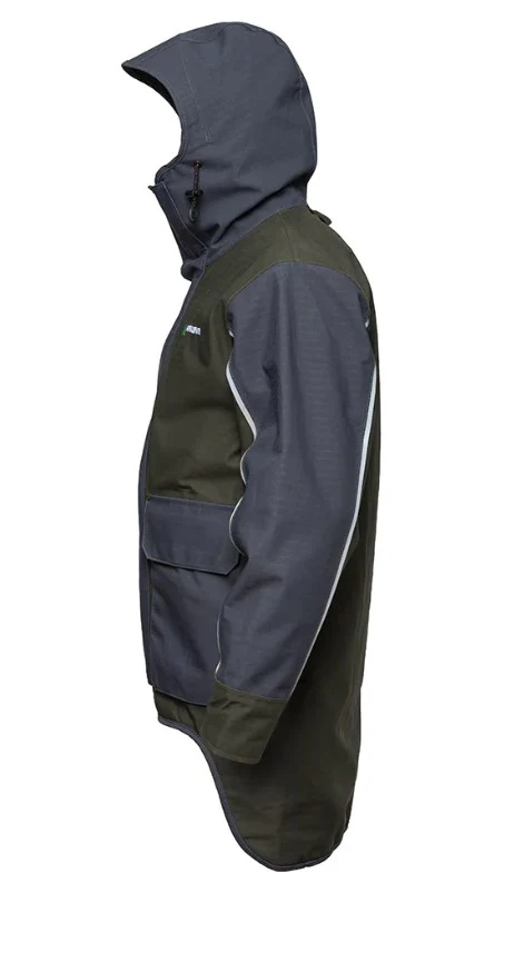 Kaiwaka Stormforce Waterproof Winter Jacket - Navy & Green - Image 3