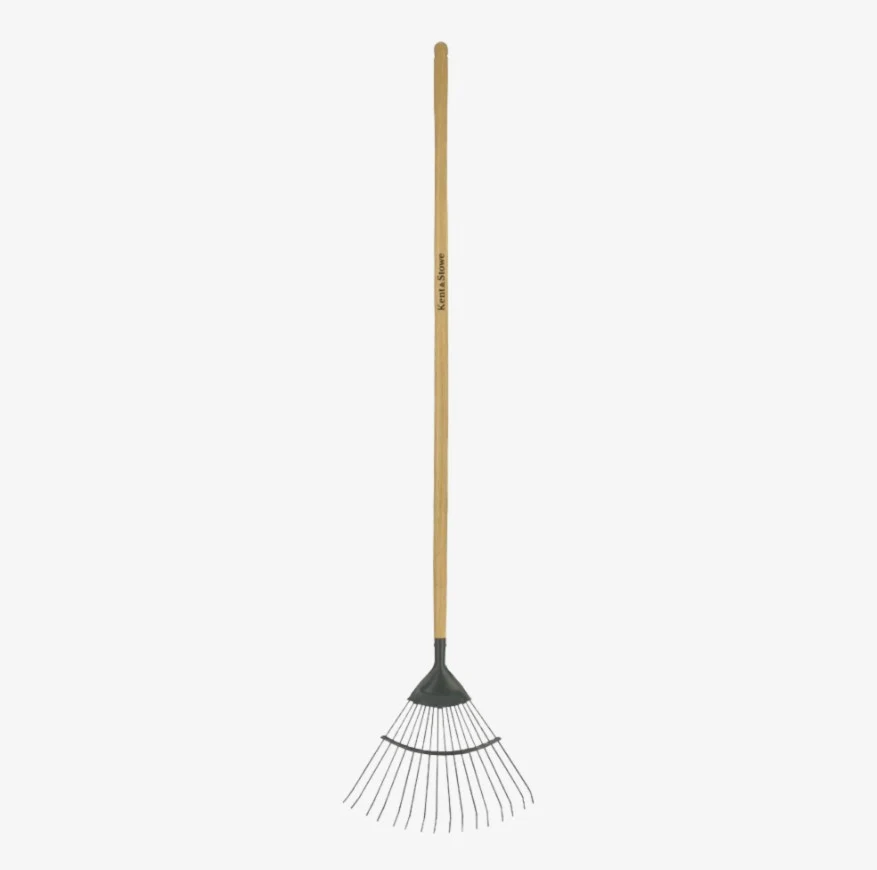 Kent & Stowe Carbon Steel Lawn Leaf Rake - Image 2