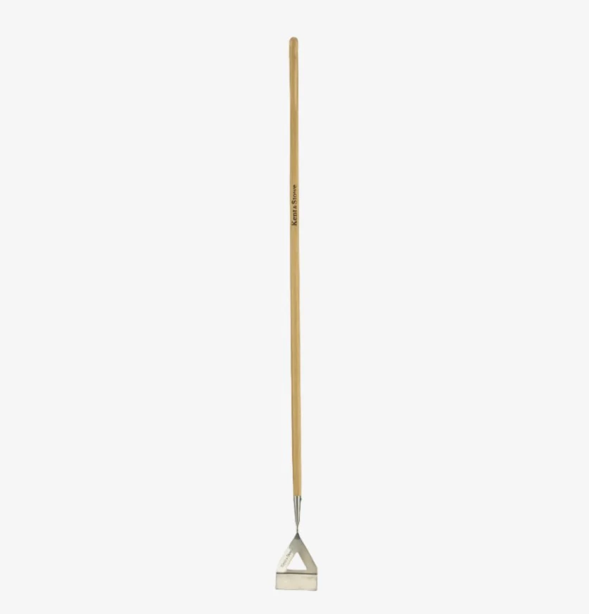 Kent & Stowe Carbon Steel Long Handled Dutch Hoe - Image 3