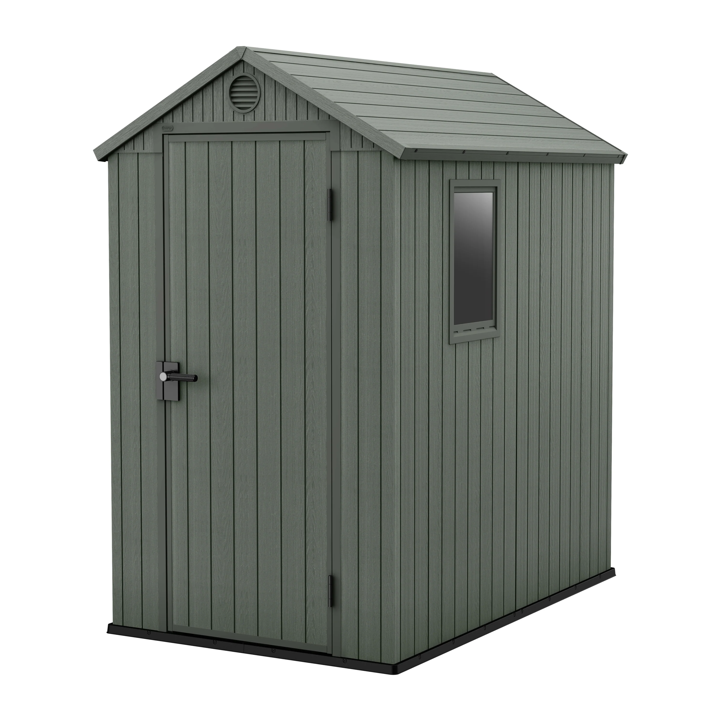 Darwin Wood Effect Garden Shed - 4x6ft - Image 2