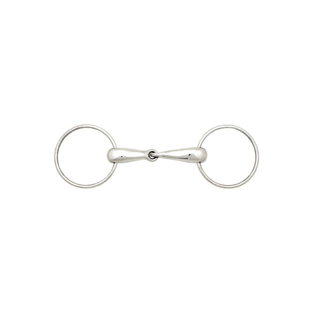 MACKEY NORMAL RING SNAFFLE (THICK) 4.5
