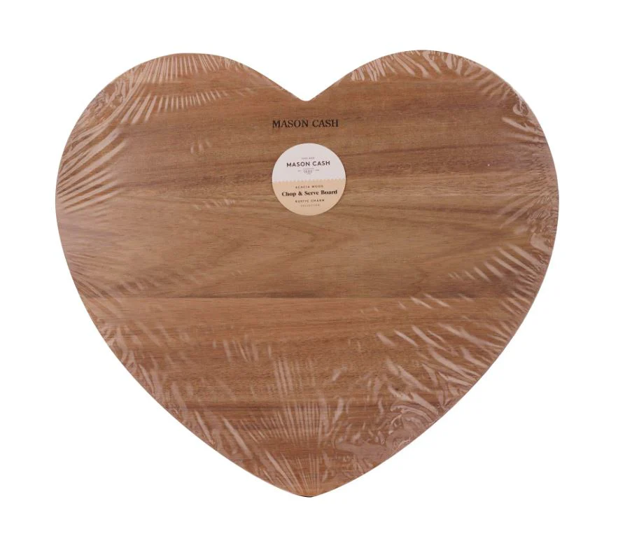 Mason Cash Rustic Charm Heart Chop Board 38cm - Image 4