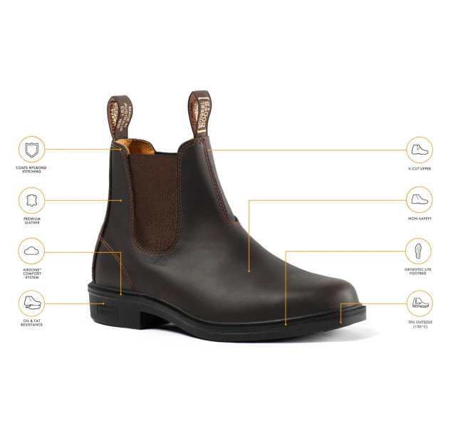 Mongrel Claret Brown Dealer Boot - Chisel Toe - Non-Safety - Image 2