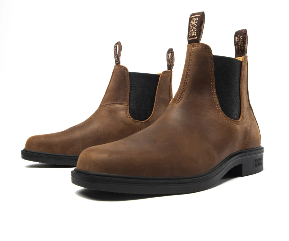 Mongrel Heritage Brown Dealer Boot- Chisel Toe - Non-Safety - Image 2