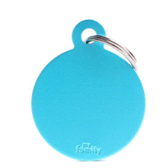 MY FAMILY Big Round Aluminium ID Tag - Image 4
