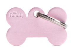 MY FAMILY Small Bone Aluminium ID Tag - Image 2
