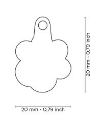 MyFamily Classic Small Paw ID Tag - Image 2