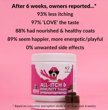 NutriPaw All-Itch & Immunity Treats 120 Chews - Image 4