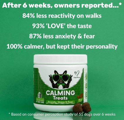 NutriPaw Calming Treats 120 Chews - Image 3