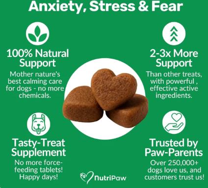 NutriPaw Calming Treats 120 Chews - Image 4