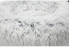 Harvey Pet Bed Round - White/Black - Image 2