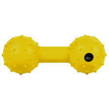 12cm Rubber Toy Dumbbell - Image 3