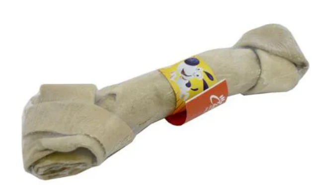 Rawhide Knotted Bone 6-6.5" - Image 4