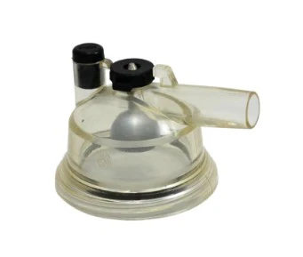 Plastic Clawpiece/Cluster Bowl with Valve