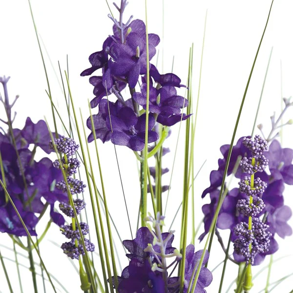 Purple Lavender Grass Floral Bundle 45cm - Image 2