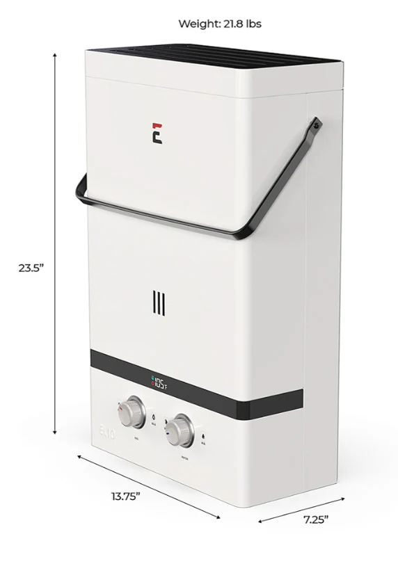 RCO 10L Instant Propane Water Heater - Image 2