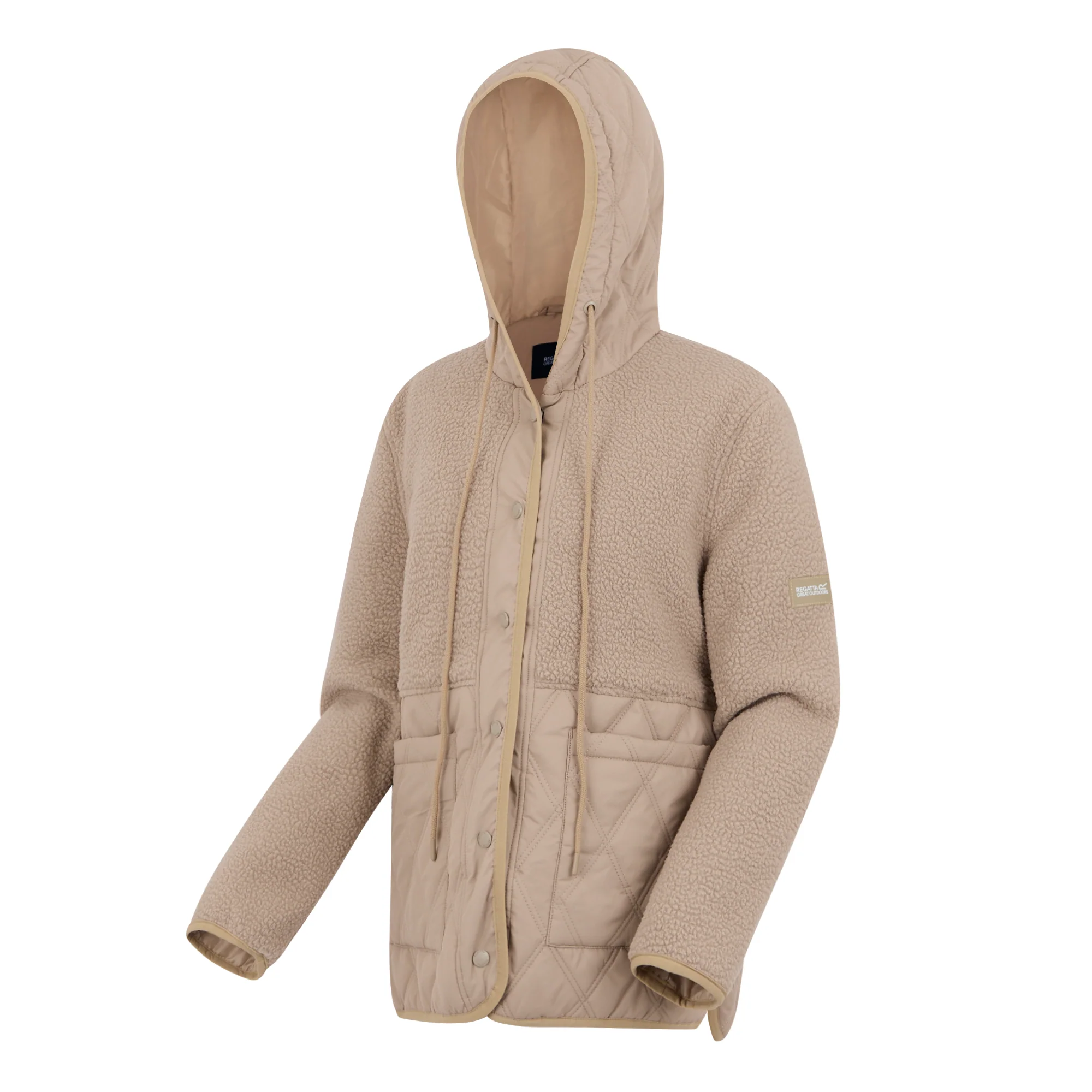 Regatta AW25/26 Women's Mikayla Quilted Jacket | Taupe - Image 5