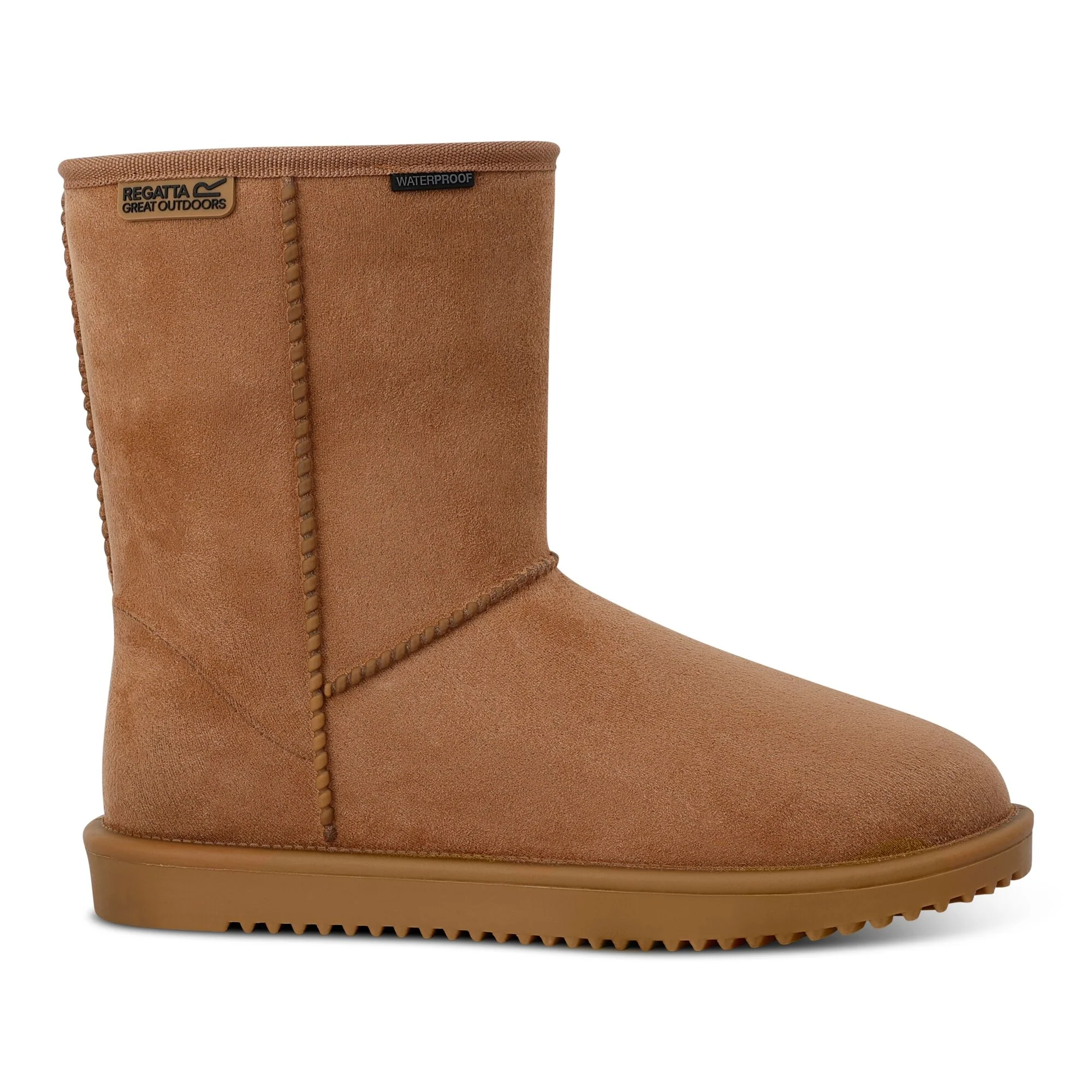 Regatta AW25/26 Women's Risely Waterproof Fur Lined Boots | Tan - Image 5