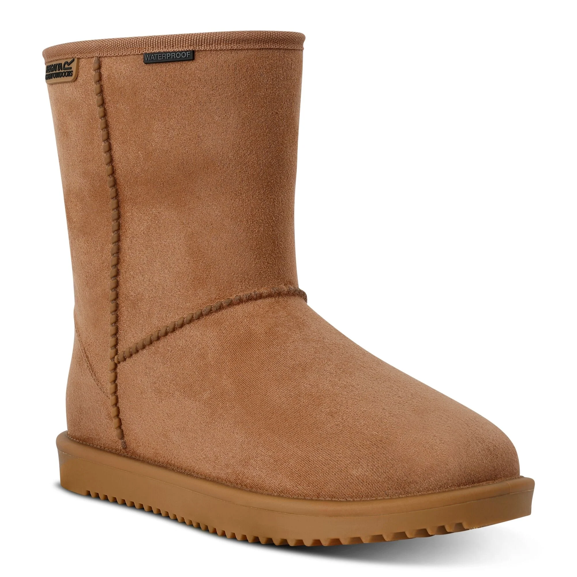 Regatta AW25/26 Women's Risely Waterproof Fur Lined Boots | Tan - Image 7