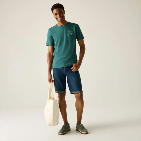 Regatta Cline T-Shirt - Green - Image 3