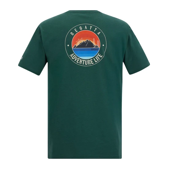 Regatta Cline T-Shirt - Green - Image 5