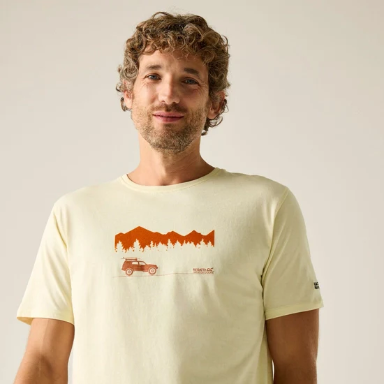 Regatta Cline T-Shirt - White Stone - Image 3