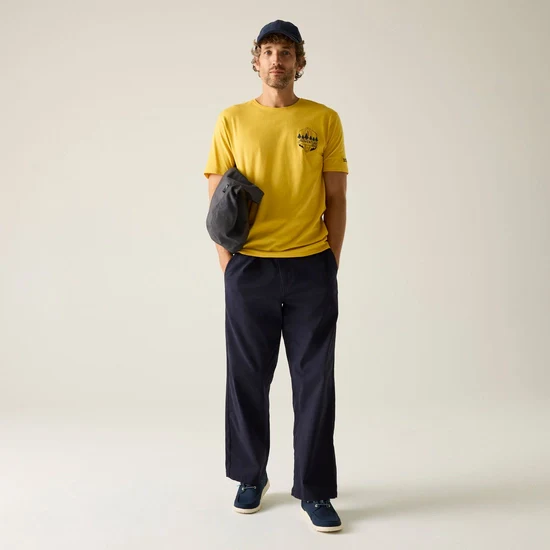 Regatta Cline T-Shirt - Yellow - Image 3