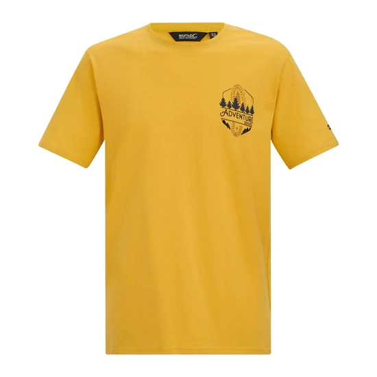 Regatta Cline T-Shirt - Yellow - Image 5