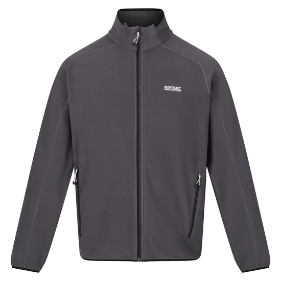 Regatta Hadfield Full Zip Fleece - Seal Grey - Image 3