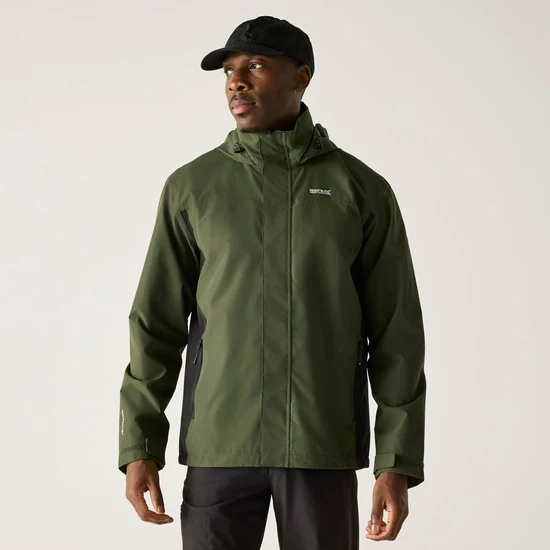 Regatta Matt II Waterproof Shell Jacket - Khaki