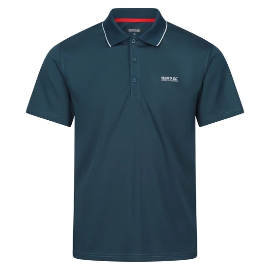 Regatta Maverik Polo Shirt - Denim - Image 3