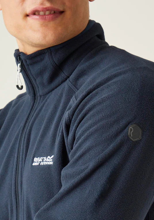 Regatta Men's Hadfield Fleece Jacket | Navy - Image 3