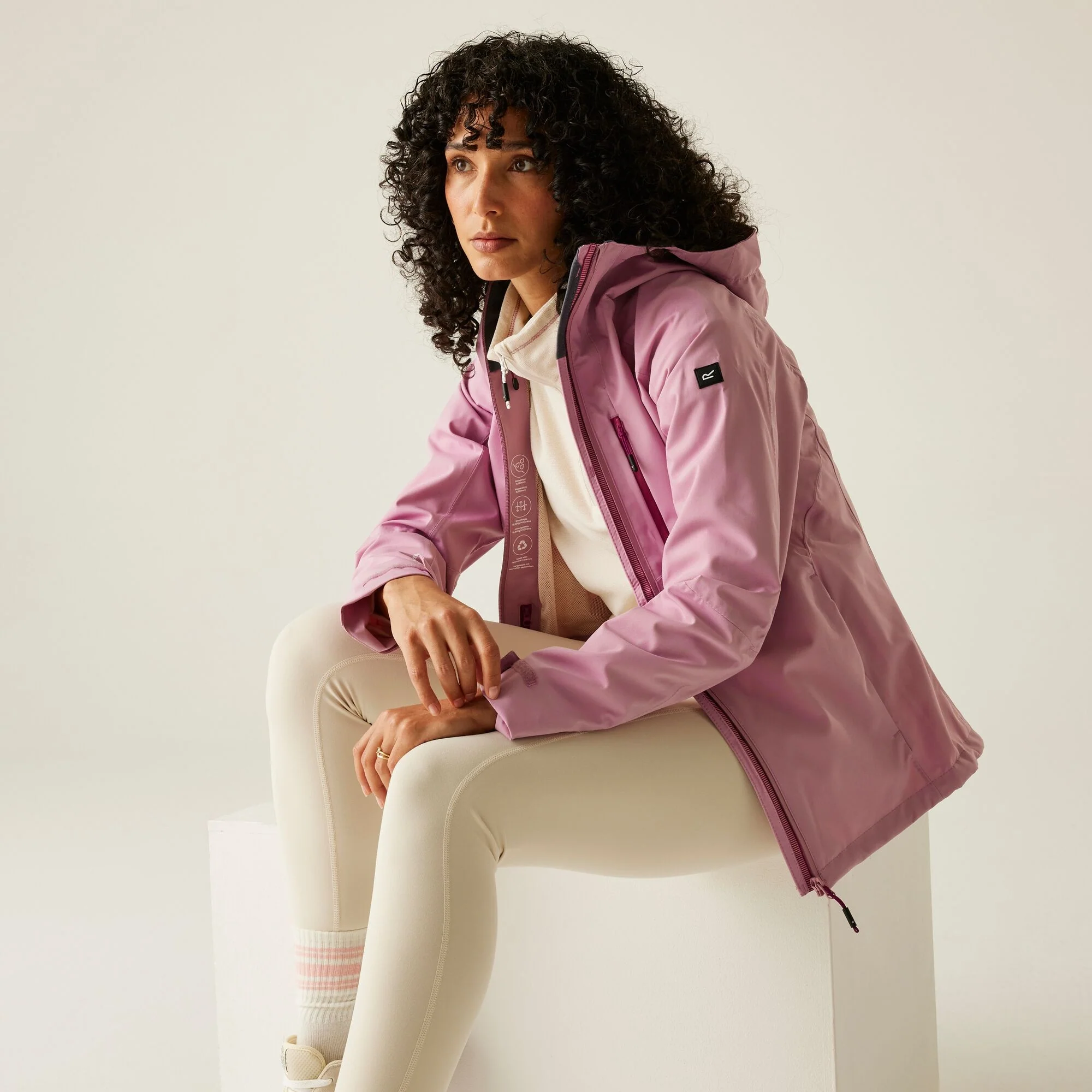 Regatta SS25 Women's Birchdale II Waterproof Jacket | Lilas - Image 3