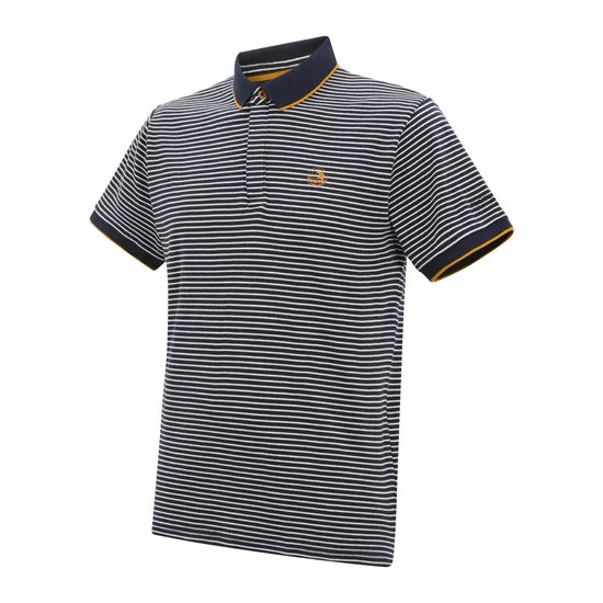 Regatta Tiver Polo Shirt - Navy Stone White Stripe - Image 5