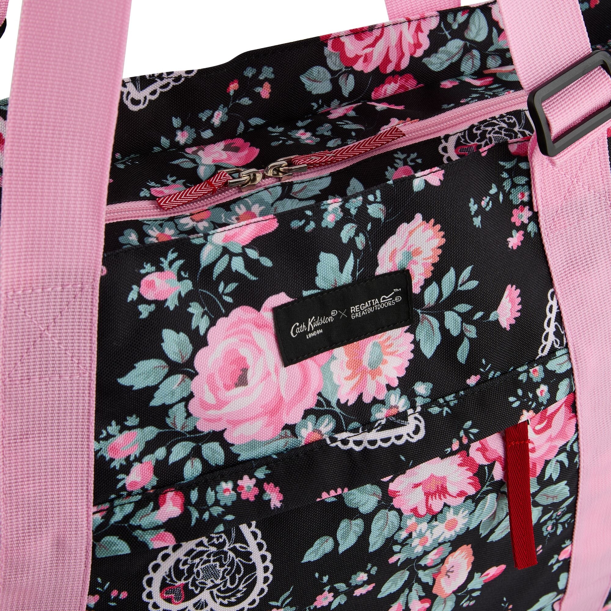 Regatta X Cath Kidston Tote - Black Hackney Rose - Image 6