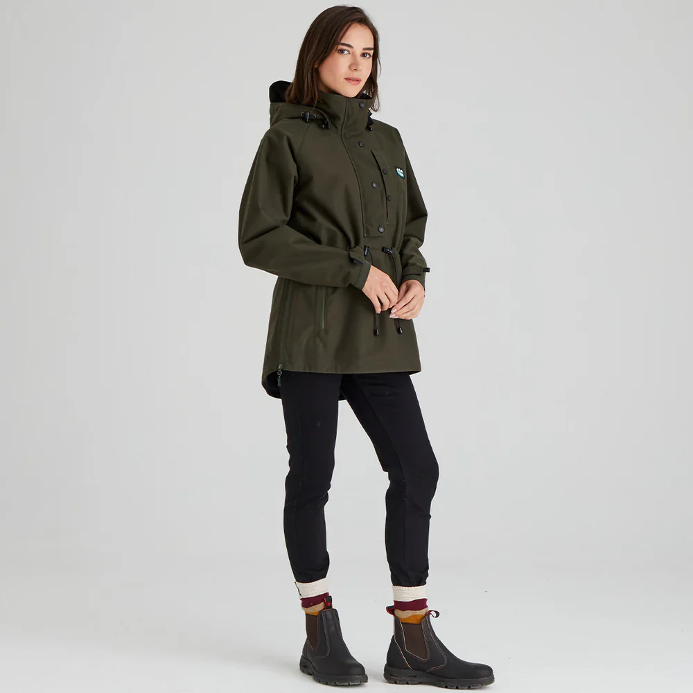 Ridgeline Women's Monsoon Classic Smock - Deep Forest Green - Image 6