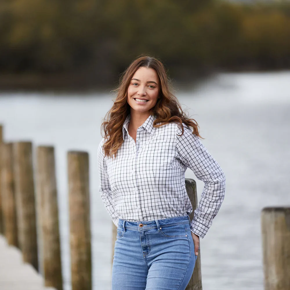 Ridgeline Women's Sedgebrook Shirt - Forest/Olive Green - Image 3