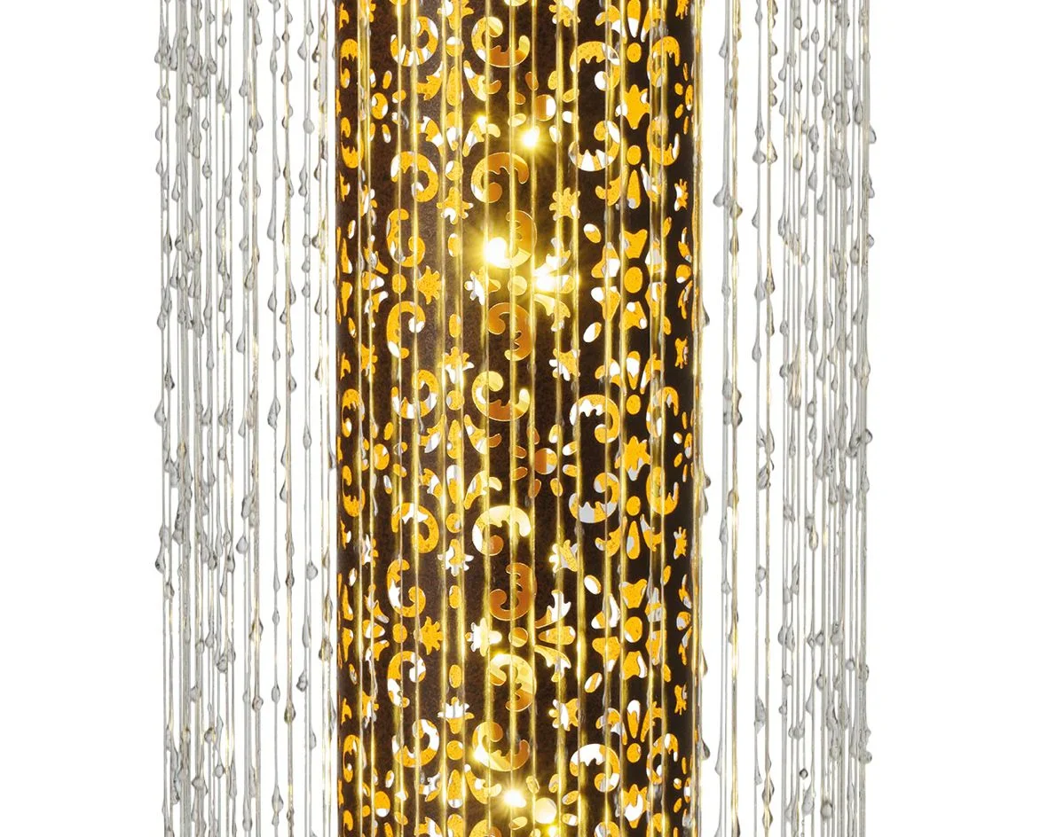 Rustic Cylindrical LED Water Feature - Image 2