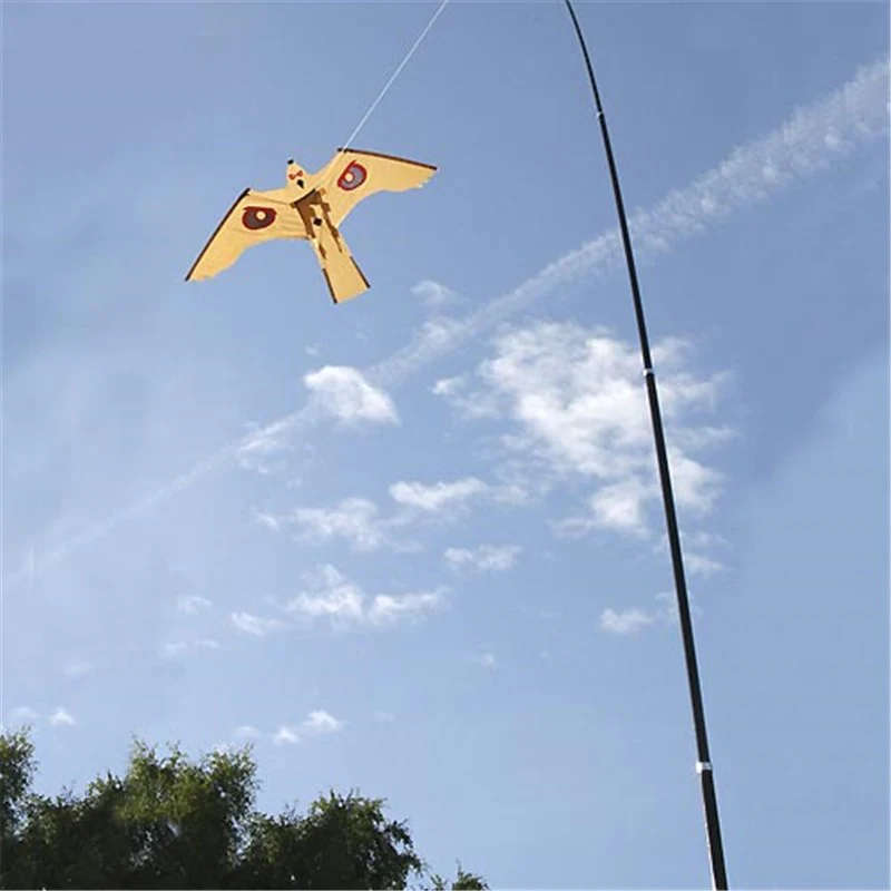 Bird Scaring Hawk & Terror Kite Kit + Pole - Image 2