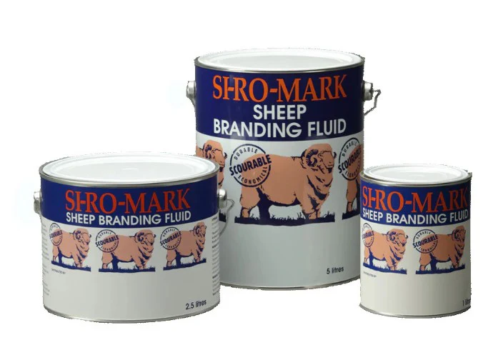 Si-Ro Mark Sheep Branding Fluid - Red