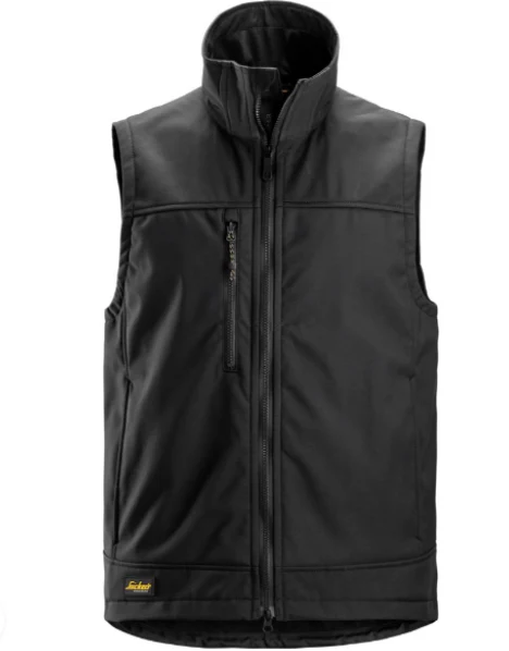 Snickers Softshell Stretch Vest ā Black