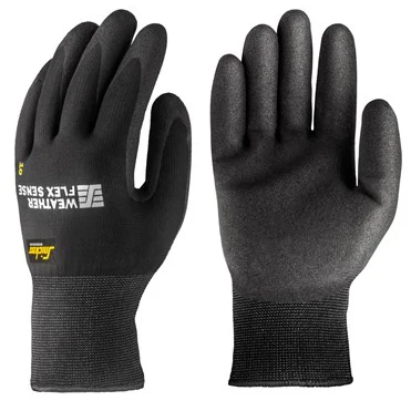 Snickers Weather Flex Sense Gloves - Black