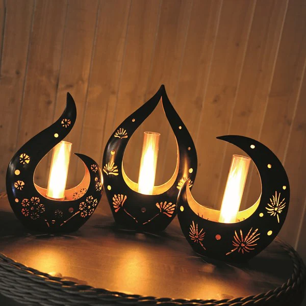Solar Flame Lamp 23.5cm - Image 2