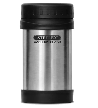 Steelex Vacuum Food Flask 500ml Stainless Steel
