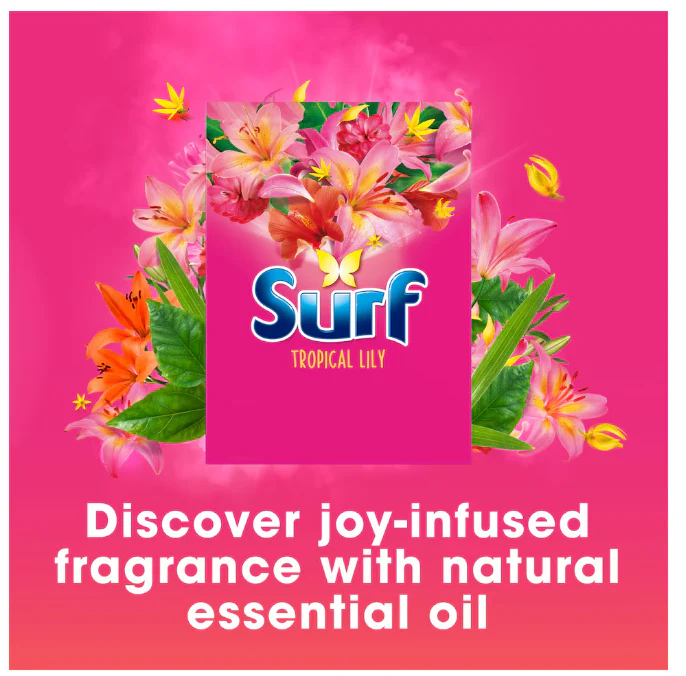 Surf Tropical Washing Powder - 75 Wash - Image 4