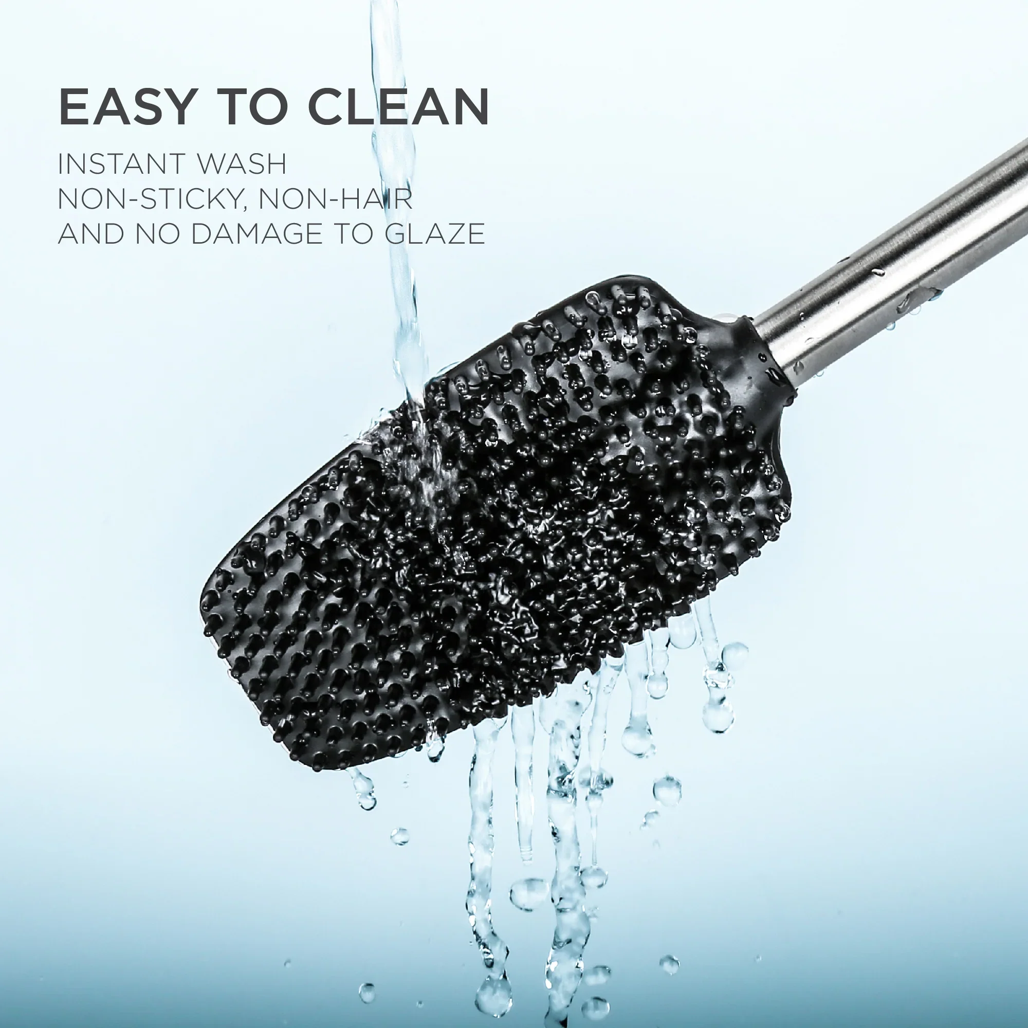 Rene 3 in 1 Toilet Brush - Stainless Steel - Image 3
