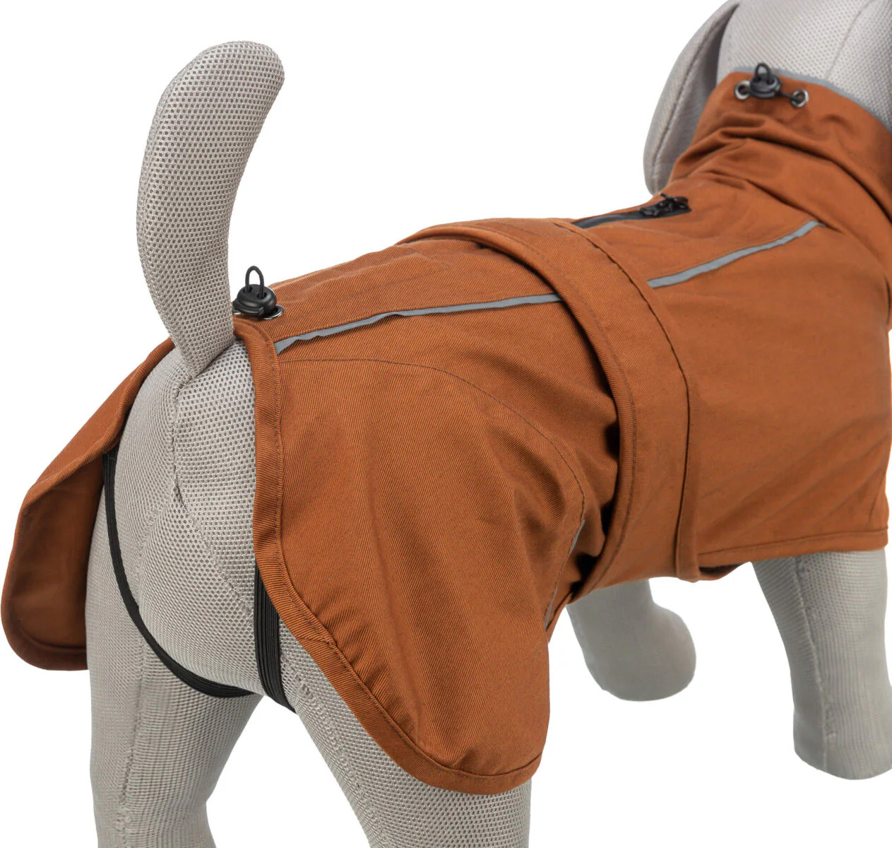 Trixie CityStyle Dublin Raincoat Rust - Image 8